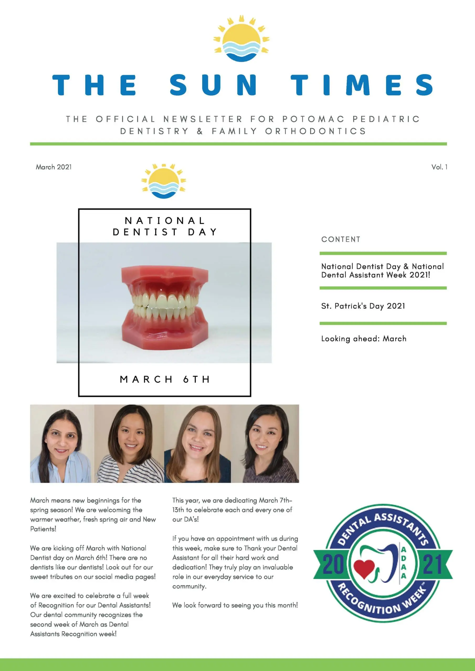 March 2021 Newsletter