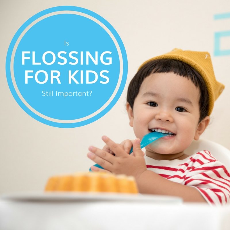 flossing for kids - is it still important?