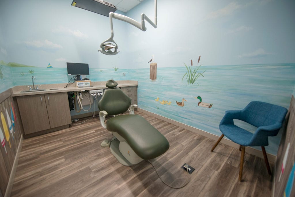 Exam room at Potomac Pediatric Dentistry | Pediatric Dentist Dumfries | Orthodontist Dumfries